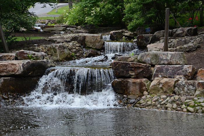 Campus Waterfall